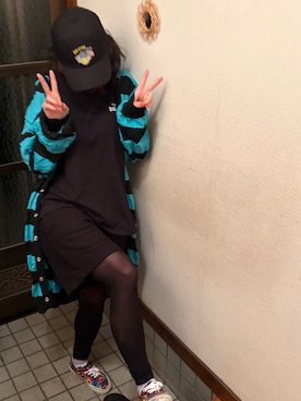 「CHANEL（シャネル）のアイテム（メイクアップ）」を使った、🐸🐸たつきてぃー🧸さん（レディース・163cm）の春コーディネート