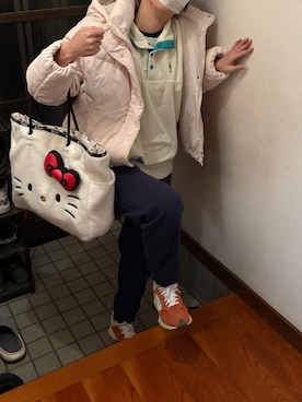 「アイテム（レッグウェア）」を使った、🐸🐸たつきてぃー🧸さん（レディース・163cm・30代）の冬コーディネート