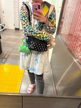 「アイテム（レギンス/スパッツ）」を使った、🐸🐸たつきてぃー🧸さん（レディース・162cm）の秋コーディネート