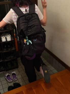 「Disney（ディズニー）のアイテム」を使った、🐸🐸たつきてぃー🧸さん（レディース・162cm）の夏コーディネート