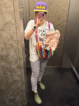 🐸🐸たつきてぃー🧸さん（レディース・162cm）の夏コーディネート