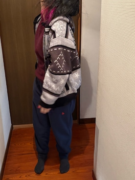 「XLARGE（エクストララージ）のアイテム」を使った、🐸🐸たつきてぃー🧸さん（レディース・163cm）の春コーディネート