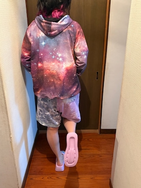 「しまむら（シマムラ）のアイテム（シューズ）」を使った、🐸🐸たつきてぃー🧸さん（レディース・163cm）の春コーディネート