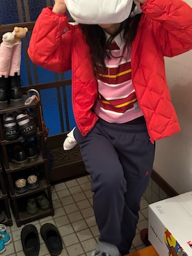 🐸🐸たつきてぃー🧸さん（レディース・163cm）の春コーディネート