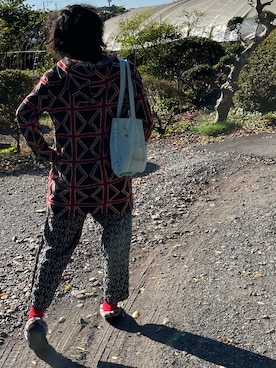 「事務の人の休日」｜「アイテム（ワンピース/ドレス）」を使った、🐸🐸たつきてぃー🧸さん（レディース・162cm）の秋コーディネート