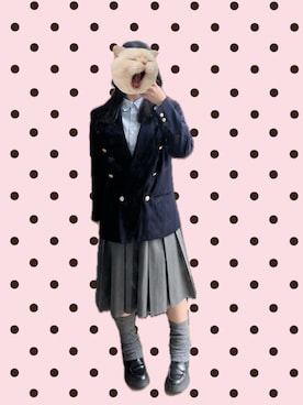 「CAMPER（カンペール）のアイテム」を使った、やこばさん（レディース・158cm）の春コーディネート