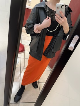 MATSUさん（レディース・153cm）の春コーディネート