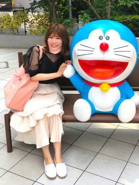 「アンジュルム」｜るいるいさん（レディース・163cm）の秋コーディネート