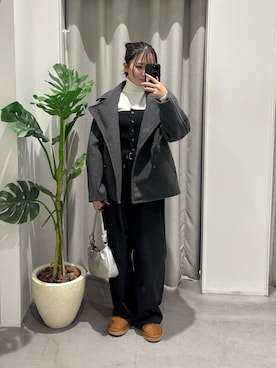 さいさん（レディース・160cm）の冬コーディネート