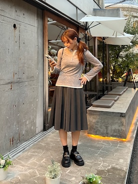 「COLONY2139」｜さいさん（レディース・160cm）の秋コーディネート