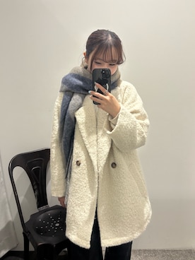 「アイテム（ピーコート）」を使った、さいさん（レディース・160cm・20代）の秋コーディネート