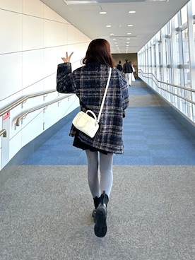 「アイテム（その他アウター）」を使った、さいさん（レディース・160cm・20代）の秋コーディネート