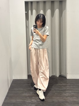 「リブT」｜さいさん（レディース・160cm）の夏コーディネート