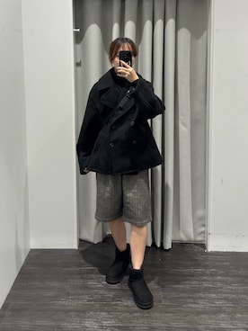 「アイテム（ボディバッグ/ウエストポーチ）」を使った、さいさん（レディース・160cm）の秋コーディネート