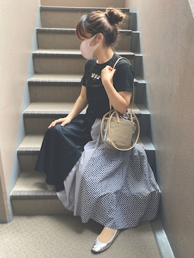 みーちぇるさん（レディース・154cm）の夏コーディネート