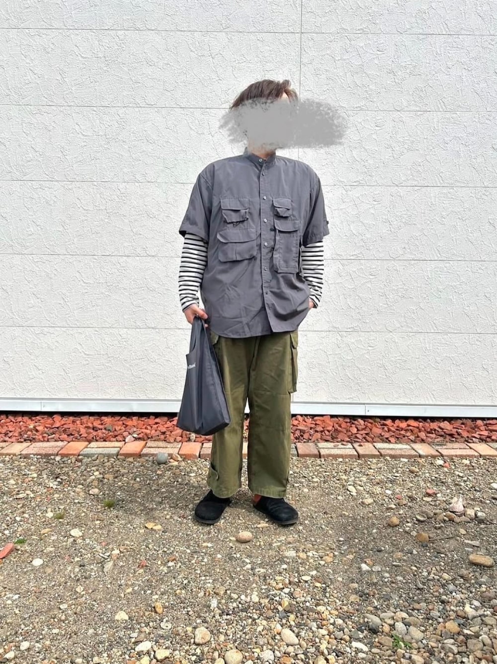「UNIQLOのアイテム（シューズ、ブラウン系）」を使った、ぽんさん（メンズ・175cm）の冬コーディネートの1枚目の写真