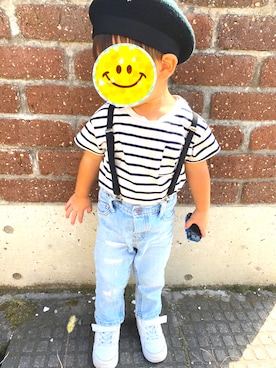 。さん（キッズ・90cm）の秋コーディネート