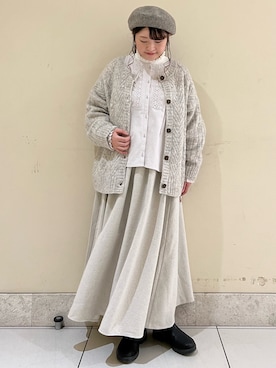 satomiさん（レディース・152cm）の冬コーディネート