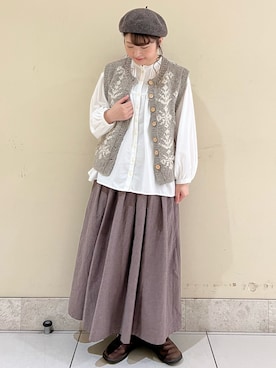 satomiさん（レディース・152cm）の秋コーディネート