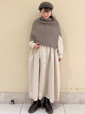 satomiさん（レディース・152cm）の冬コーディネート