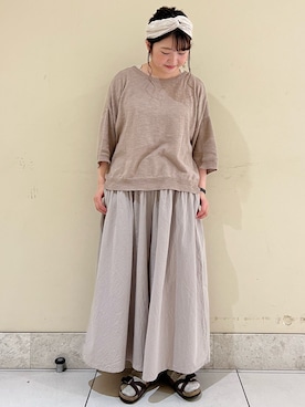 satomiさん（レディース・152cm）の夏コーディネート