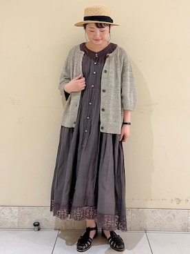 satomiさん（レディース・152cm）の春コーディネート