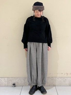 satomiさん（レディース・152cm）の冬コーディネート