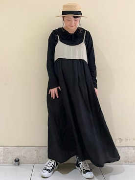 satomiさん（レディース・152cm）の冬コーディネート