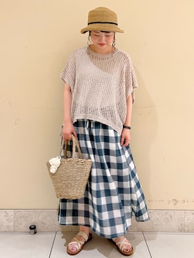 satomiさん（レディース・152cm）の夏コーディネート