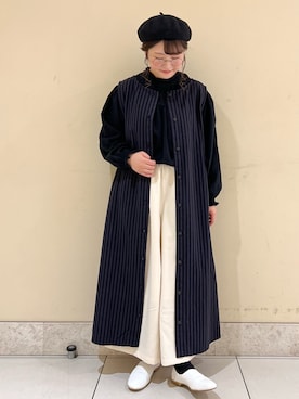 satomiさん（レディース・152cm）の冬コーディネート