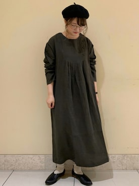 「TSUHARU by Samansa Mos2（ツハルバイサマンサモスモス）のアイテム」を使った、satomiさん（レディース・152cm）の秋コーディネート