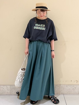 satomiさん（レディース・152cm）の夏コーディネート