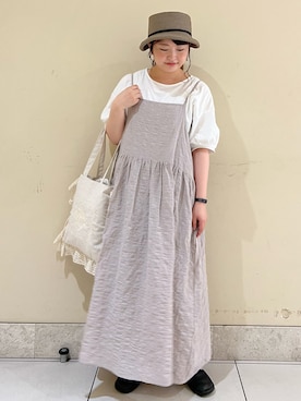 「オーロラシューズ」｜satomiさん（レディース・152cm）の夏コーディネート