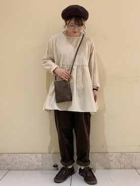 satomiさん（レディース・152cm）の秋コーディネート