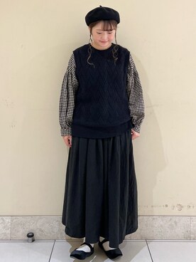 satomiさん（レディース・152cm）の秋コーディネート