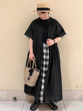 satomiさん（レディース・152cm）の夏コーディネート