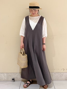 satomiさん（レディース・152cm）の夏コーディネート