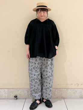 「150cm台コーデ」｜「アイテム（その他）」を使った、satomiさん（レディース・152cm）の春コーディネート