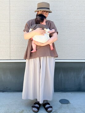 satomiさん（レディース・152cm）の夏コーディネート