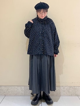 「152cm」｜「アイテム（その他）」を使った、satomiさん（レディース・152cm）の秋コーディネート