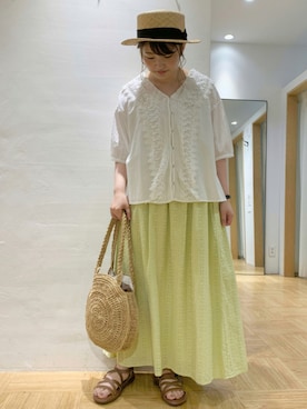 satomiさん（レディース・152cm）の夏コーディネート