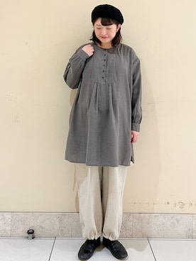 satomiさん（レディース・152cm）の冬コーディネート