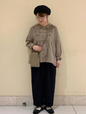 「35周年」｜satomiさん（レディース・152cm）の秋コーディネート