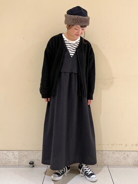 satomiさん（レディース・152cm）の冬コーディネート