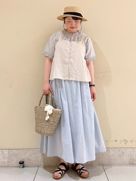 satomiさん（レディース・152cm）の夏コーディネート