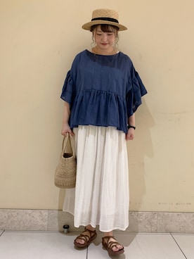 satomiさん(レディース・152cm)の夏コーディネート