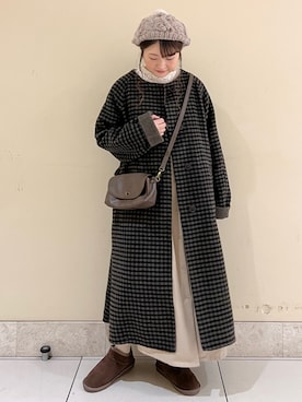 satomiさん(レディース・152cm)の冬コーディネート