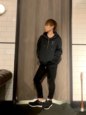 「RAWLIFE（ロウライフ）のアイテム」を使った、Sさん（メンズ・160cm）の夏コーディネート