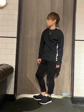 「VOILE BLANCHE（ボイルブランシェ）のアイテム」を使った、Sさん（メンズ・160cm）の夏コーディネート