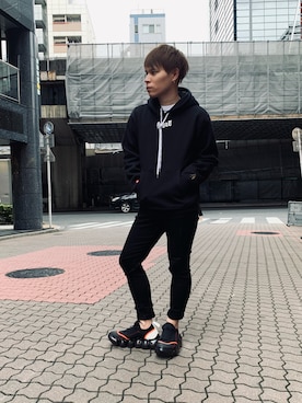 「STUD MUFFIN（スタッドマフィン）のアイテム」を使った、Sさん（メンズ・160cm）の秋コーディネート